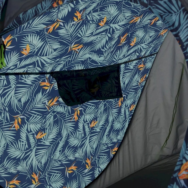 Regatta Malawi Hawaiian 2-personers pop-up-tält One Size Marinblå/Grå Navy/Grey/Orange One Size