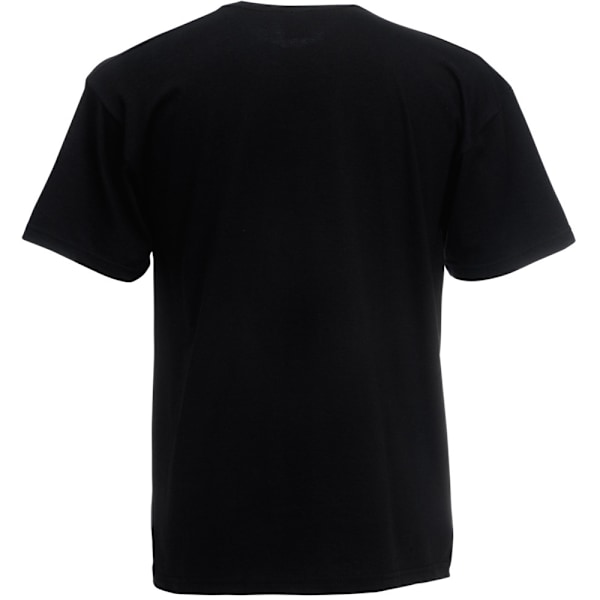 Fruit Of The Loom Mens Heavy Weight Belcoro® Cotton Short Sleev Black 3XL