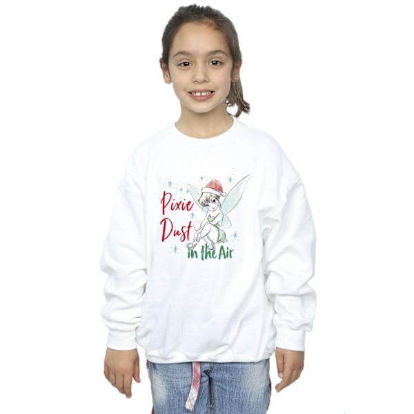 Disney Flickor Tingeling Pixie Dust Tröja 7-8 År Vit White 7-8 Years
