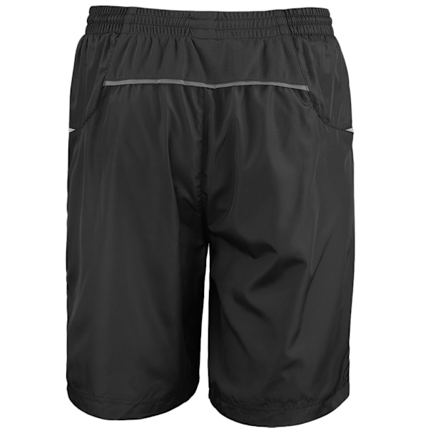 Spiro Micro-Team Sports Shorts för män 2XS Svart/Grå Black/Grey 2XS