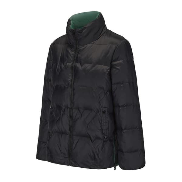 Firetrap Dam Vändbar Lättvikts Slim Down Jacka Black 10 UK