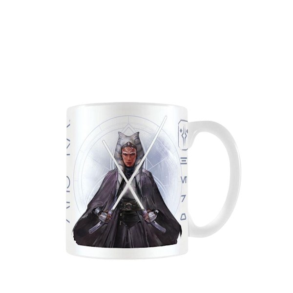 Star Wars: Ahsoka Celestial Force Pod Mug En Storlek Vit/Svart White/Black One Size