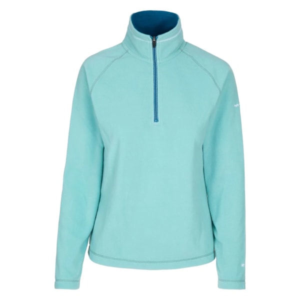 Trespass Sybil Halvzip Microfleece Top för Flickor 7-8 År Teal Mist Teal Mist 7-8 Years