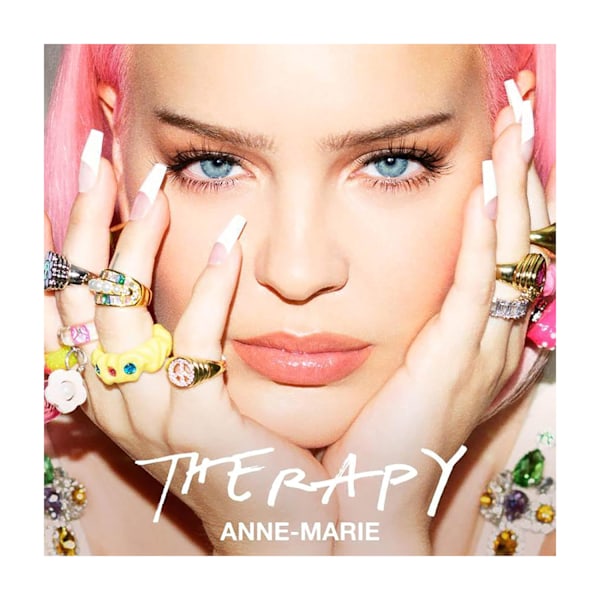 Anne-Marie Therapy Album Cover Print 40cm x 30cm Multifärgad Multicoloured 40cm x 30cm