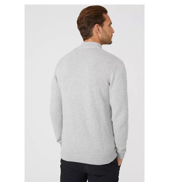 Maine Premium Cotton Funnel Neck Jumper XXL Ljusgrå Light Grey XXL