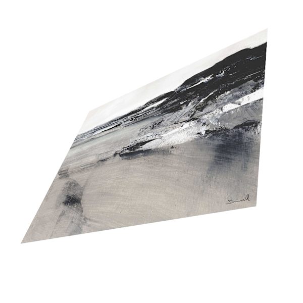 Dan Hobday The Beginning inramad duktryck 60cm x 80cm Svart/ Black/Grey 60cm x 80cm