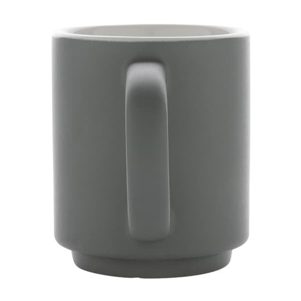 XD Collection Stapelbar Keramikmugg 180ml One Size Grå/Vit Grey/White One Size