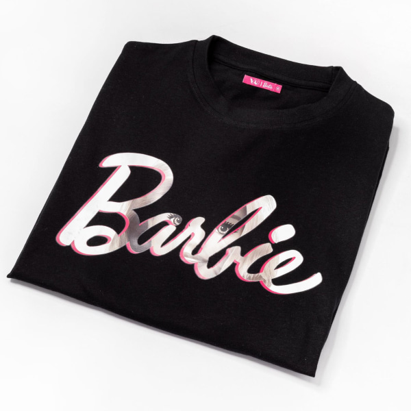 Barbie Dam/Dam Oversized T-shirt L Svart/Rosa Black/Pink L