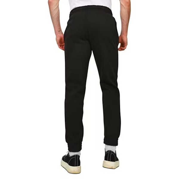 Casual Classics Unisex Vuxen Premium Kammad Bomull Joggingbyxor Black XS