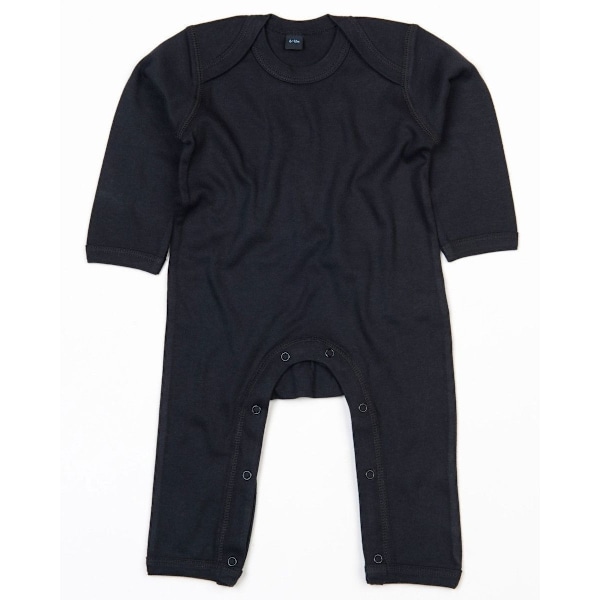 Babybugz Unisex Baby Långärmad Romperdräkt 12-18 Månader Svart Black 12-18 Months