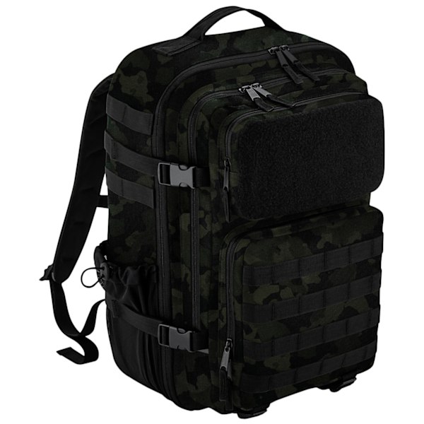 Bagbase Molle Tactical Camo 35L Ryggsäck One Size Svart/Grön Black/Green One Size