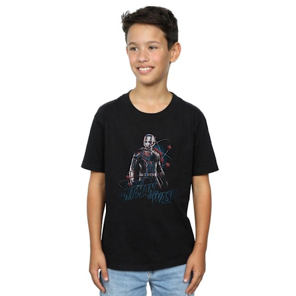 Marvel Boys Ant-Man And The Wasp Lab Pose T-Shirt 5-6 år Bla Black 5-6 Years