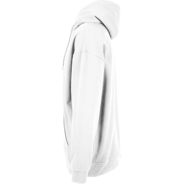 Build Your Brand Basic Oversized Hoodie för män XS Vit White XS