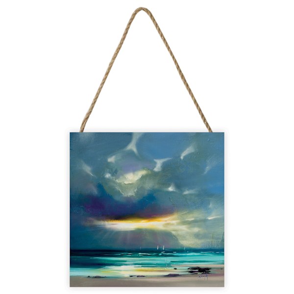 Scott Naismith West Coast Blues II Träskylt En Storlek Blå Blue One Size