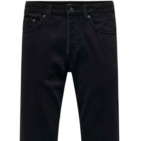 Only and Sons Herr Jeans Rak Modell 30R Svart Black 30R