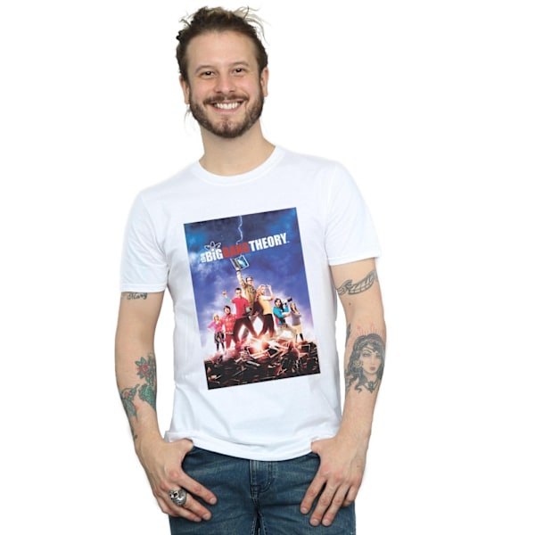 The Big Bang Theory Herr Karaktär Affisch T-shirt 4XL Vit White 4XL