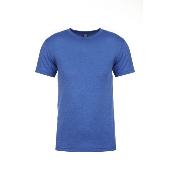 Next Level Tri-Blend Crew Neck T-shirt för män M Vintage Royal Blue Vintage Royal Blue M