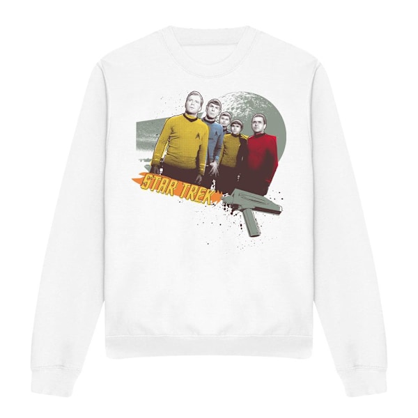Star Trek Unisex Vuxen Strange New Worlds Sweatshirt XXL Vit White XXL