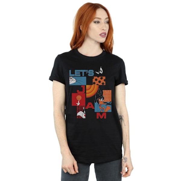 Space Jam: A New Legacy Dam/Dam Jam Boxes Alt Bomull Pojkvän Black 3XL