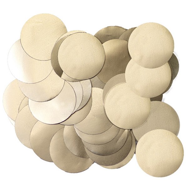 Oaktree Metallic Pearl Foil Confetti One Size Champagne Champagne One Size