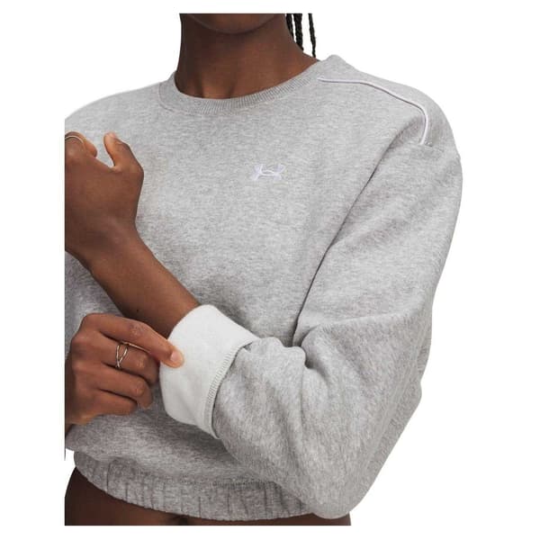 Under Armour Dam/Dam Rival Träningströja 8 UK Grå H Grey Heather 8 UK