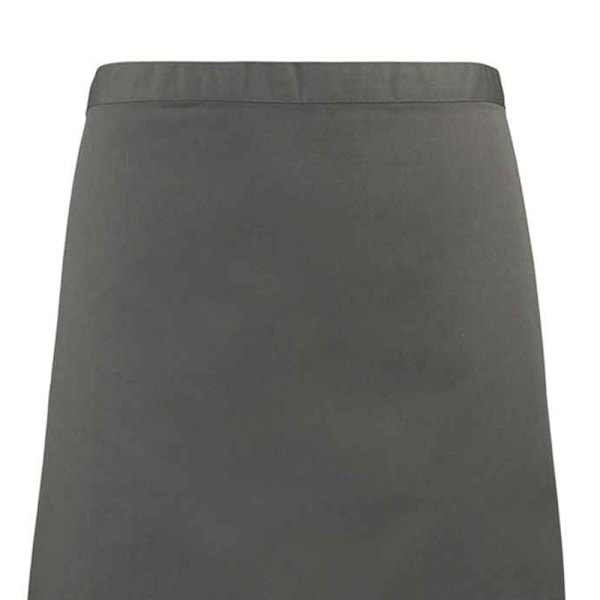 Premier Colours Mid Length Förkläde One Size Mörkgrå Dark Grey One Size