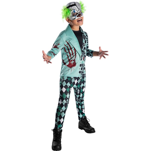Bristol Novelty Pojkar Doktor Död Kostym 7-8 År Turkos/B Turquoise/Black/Red 7-8 Years