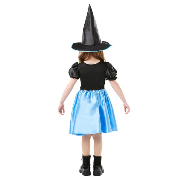 Bristol Novelty Barnkostym för barn/barn Moonlight Witch 5-6 år Blue/Black 5-6 Years