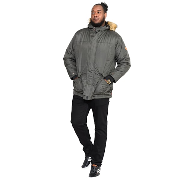 Duke Herr D555 Lovett 1 Jacka L Khaki Grå Khaki Grey L