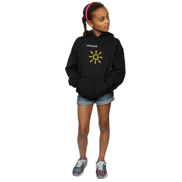 The Police Girls Invisible Sun Hoodie 9-11 Years Black Black 9-11 Years