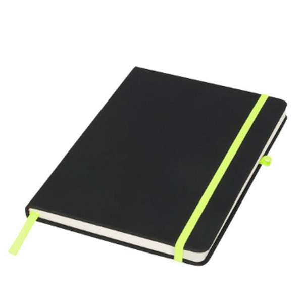 Bullet Noir Notebook Medium Solid Black/ Lime Solid Black/ Lime Medium