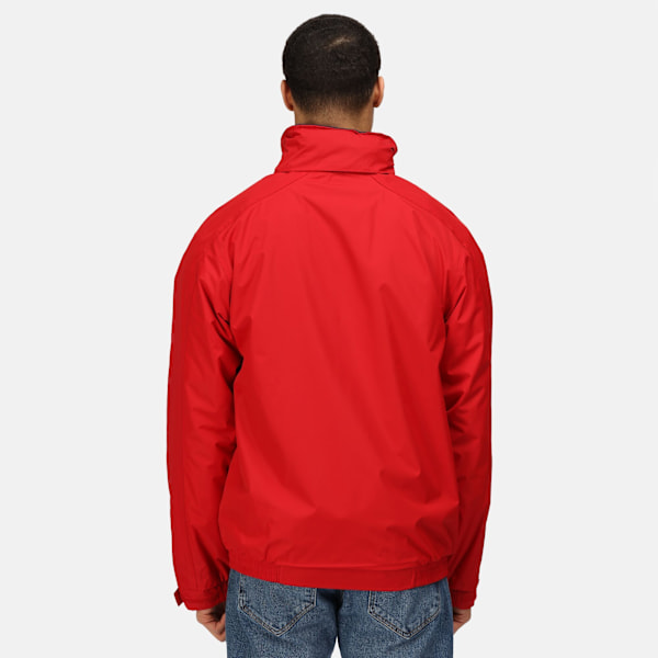 Regatta Dover Vattentät Vindtät Jacka för Herr M Classic Röd/Marinblå Classic Red/Navy M