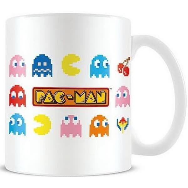 Pac-Man Multi Mug En Storlek Flerfärgad Multicoloured One Size
