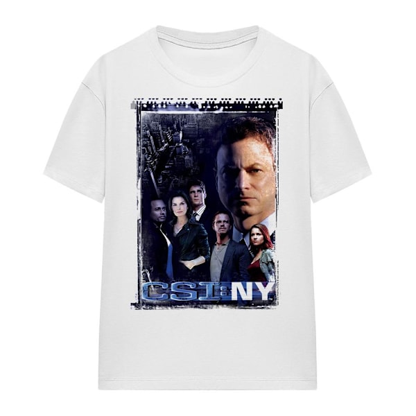CSI: NY Unisex Vuxen Watchful Eye T-Shirt XL Vit White XL