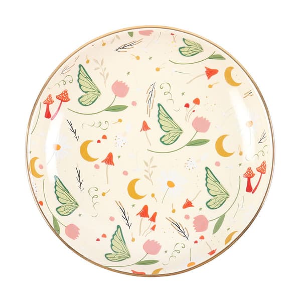 Something Different Fairy Folklore Prydnadsfat One Size Vit/ White/Green/Orange One Size