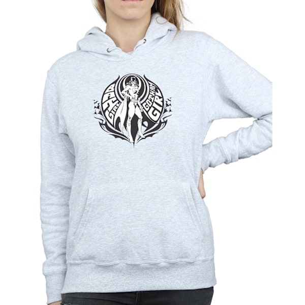 DC Comics Dam/Kvinnor Batgirl Gotham Girl Hoodie L Heather Grå Heather Grey L