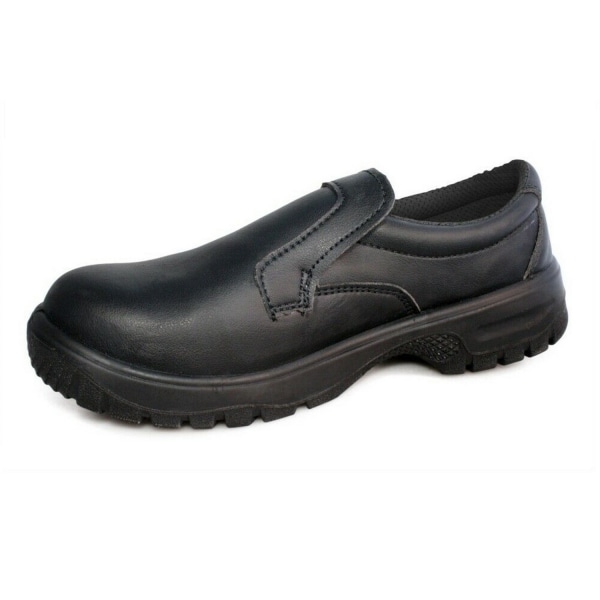 Dennys Slip-On Safety Shoes 41 Svart Black 41