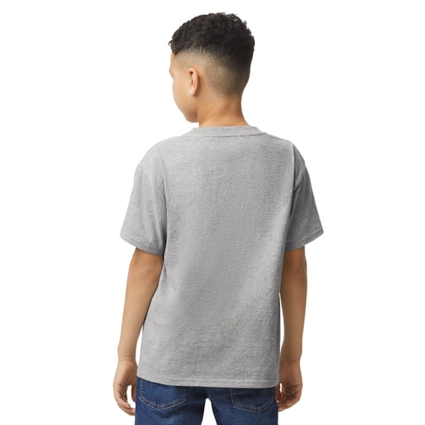 Gildan Barn/Barn Plain Bomull Lätt T-shirt 7-8 År Sporty Grey 7-8 Years