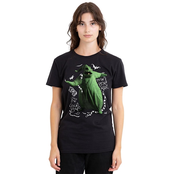 The Nightmare Before Christmas Unisex Vuxen Jag Är Oogie Boogie T-shirt Black M
