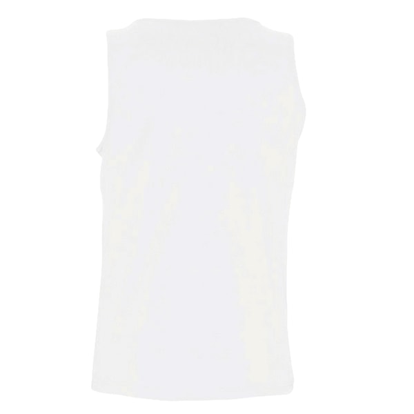 SOLS Herr Justin Sleeveless Tank / Vest Top 5XL Vit White 5XL