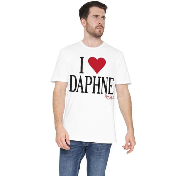 Frasier Herr I Heart Daphne T-Shirt M Vit White M