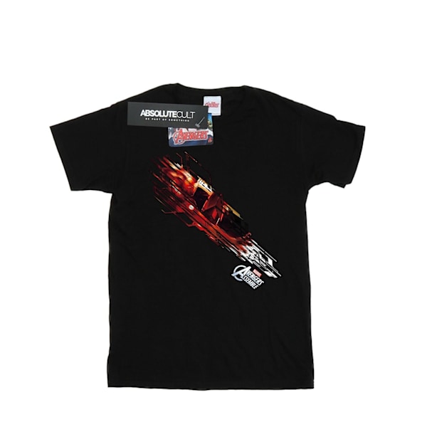 Marvel Iron Man Shooting Burst T-shirt M Svart Black M