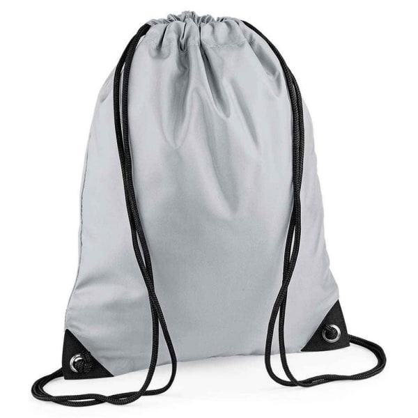 Bagbase Premium Dragstring Bag One Size Ljusgrå Light Grey One Size