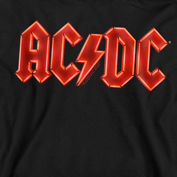 AC/DC Unisex Vuxen PWR-UP Logotyp Sweatshirt M Svart Black M