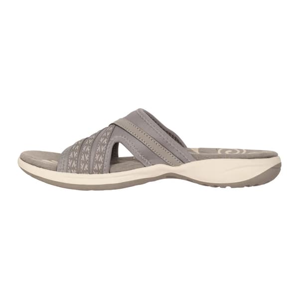 Mountain Warehouse Dam/Damer Comfort Crest Slip-on Sliders Grey 5 UK