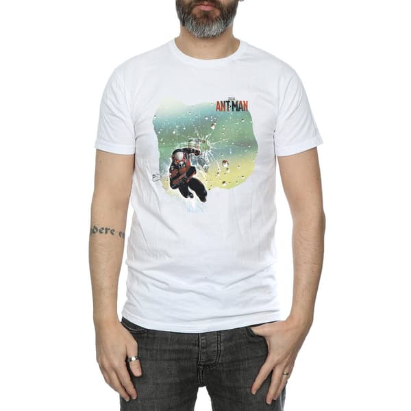 Marvel Herr Ant-Man Shatter T-shirt L Vit White L