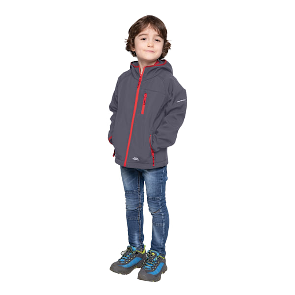 Trespass Barn/Barn Kian Softshell Jacka 3/4 År Carbon Carbon 3/4 Years