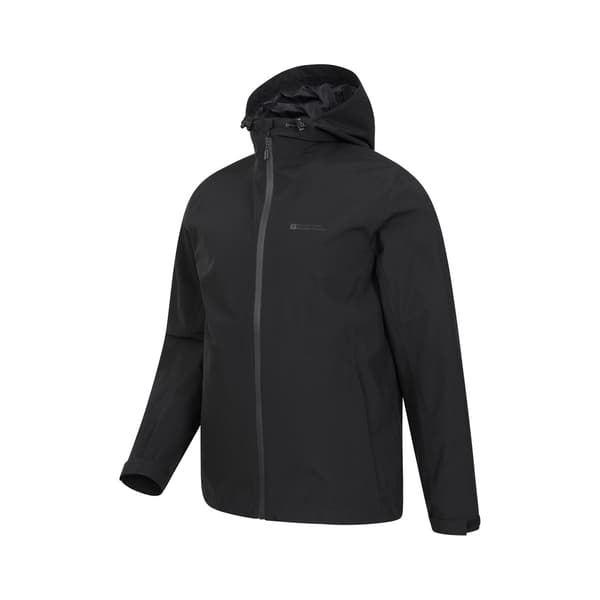 Mountain Warehouse Herr Covert Vattentät Jacka S Svart Black S