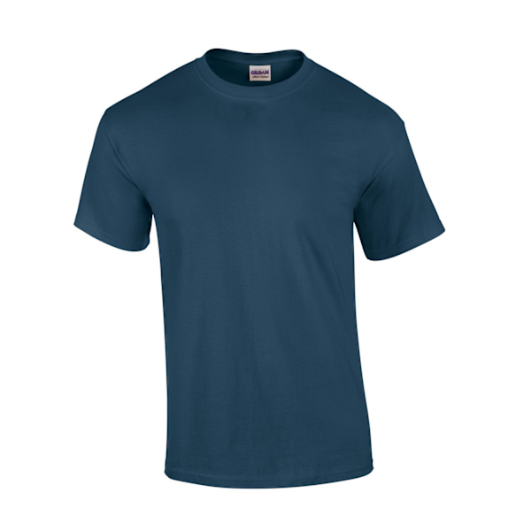 Gildan Herr Ultra Cotton T-shirt L Blå Blue L