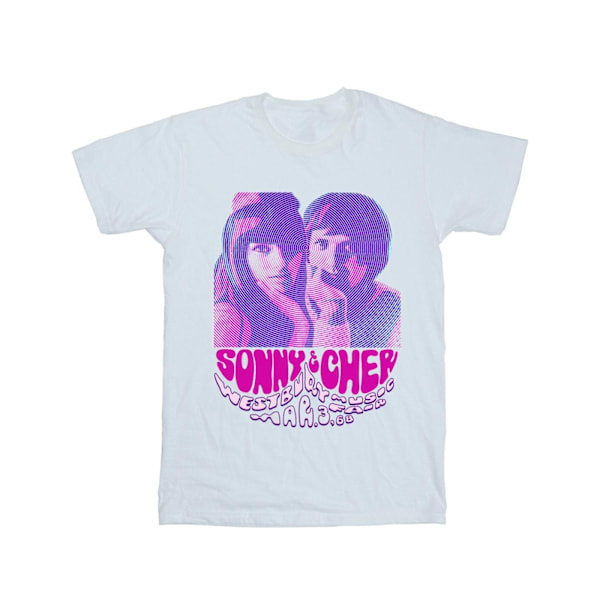 Sonny & Cher Herr Westbury Music Fair T-shirt L Vit White L